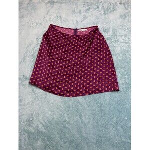 Reformation 100% silk mini skirt Size 8